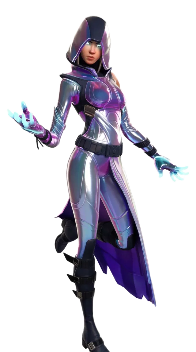 Skin Glow do Fortnite, símbolo da Glow Store